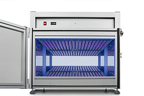 UV-VIS UV test chamber for double-sided irradiation